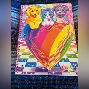 New Lisa Frank Puppy Love 1 Subject Notebook